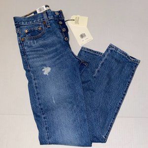 NWT Levi's WEDGIE High Rise Tapered Leg Jeans